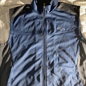 Vest for men Large dark blue Greg Norman.